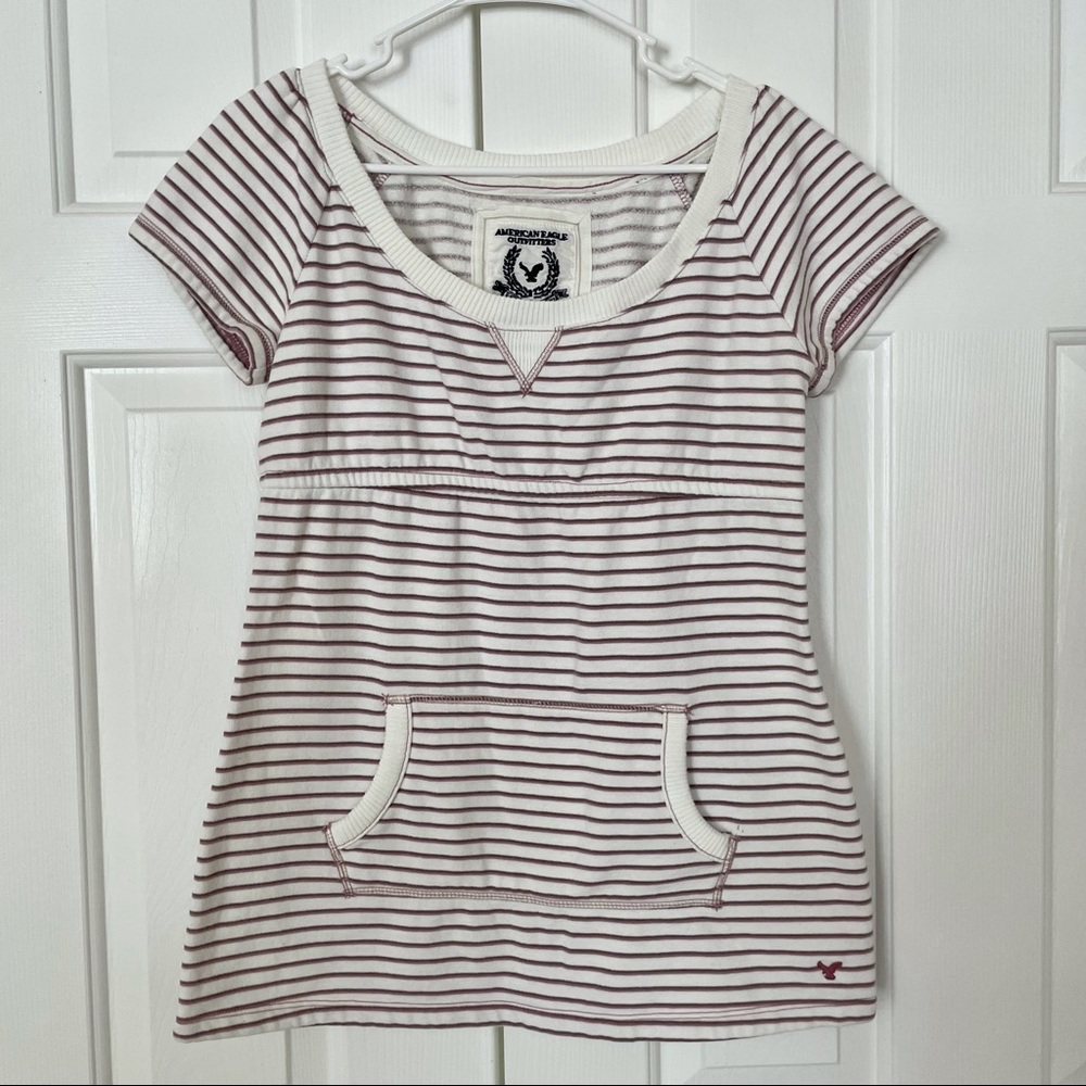 (M) Thick Scoop Neck American Eagle Outfitters Top